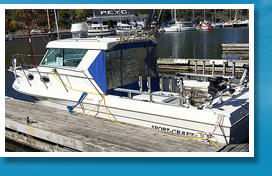 Guide Professionel �quip�e d'un bateau de p�che Sportcraft 28 pieds